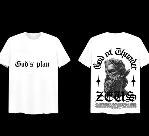T-shirt "God's Plan Zeus"
