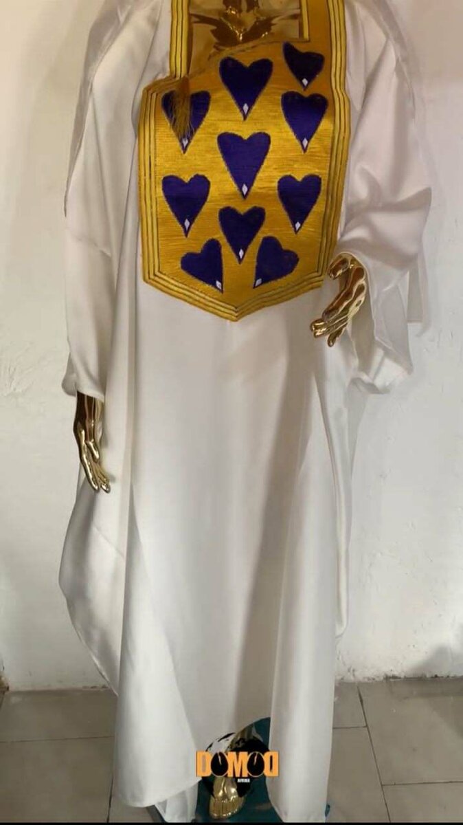 Embroidered Rich auntie bubu