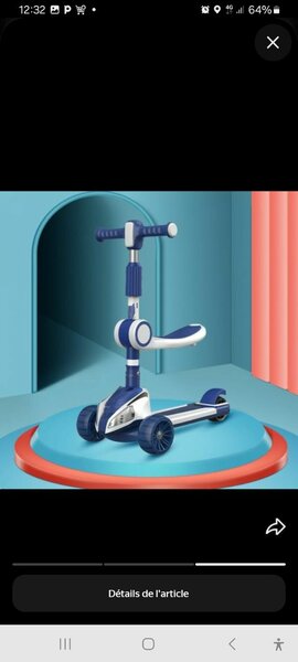 Trottinette Enfant 3 Roues