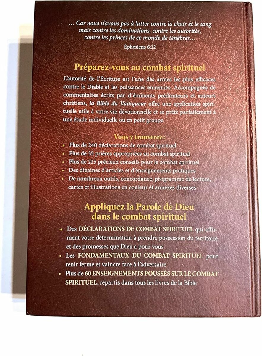 La Bible du Vainqueur