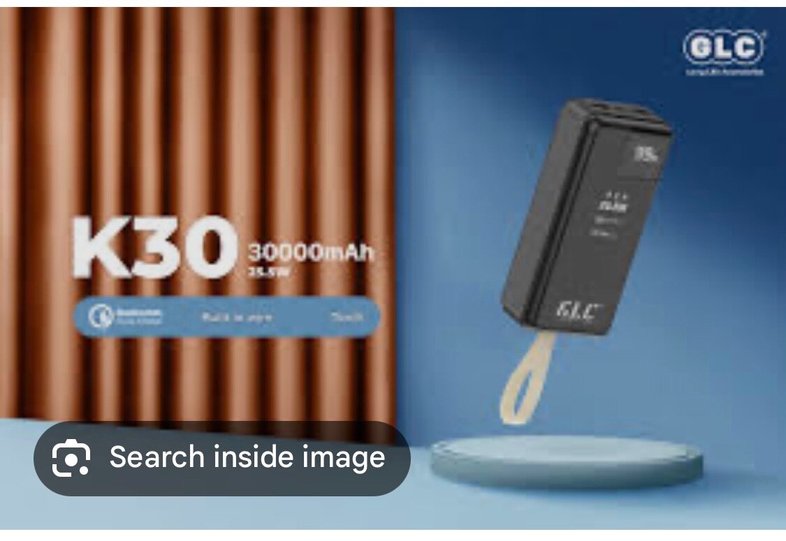 GLC k30 power bank/30000mAh power bank/