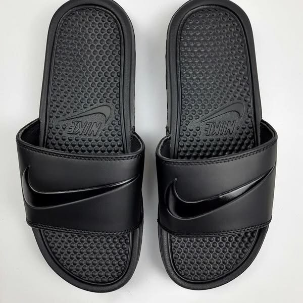 ORIGINAL ALL BLACK SLIDES