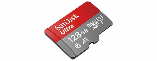 Carte MicroSD SanDisk Ultra 128GB