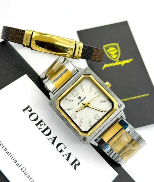 Montre POEDAGAR Carrée Hommes