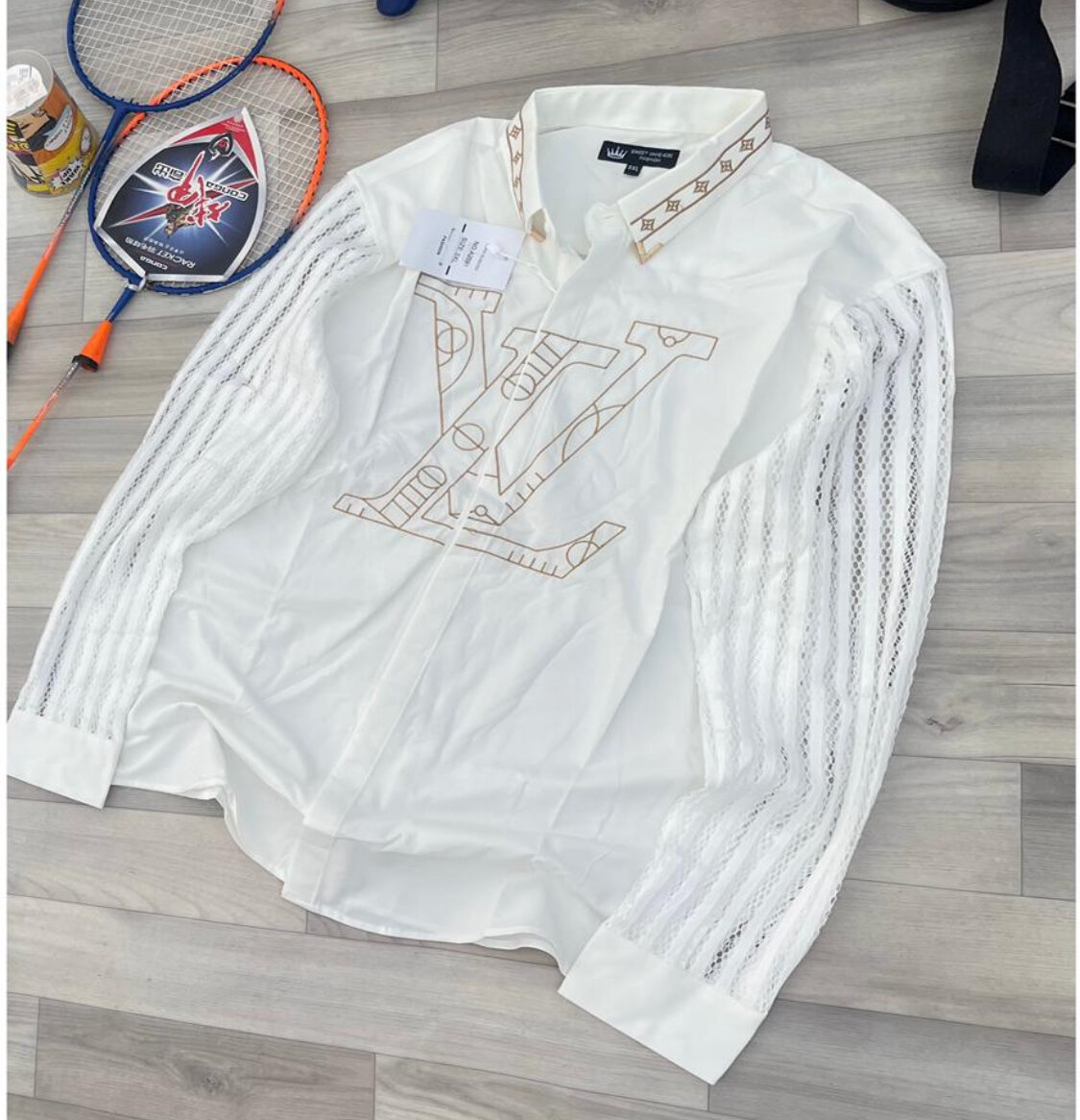 Chemise blanche élégante homme