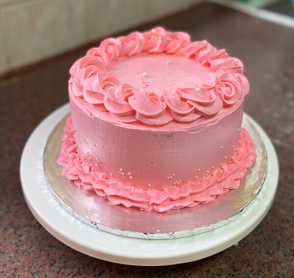 Simple 2 layer cake