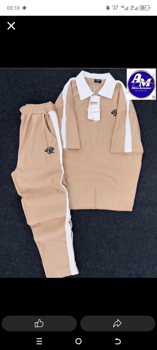 Ensemble survêtement homme luxe