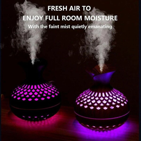Flower Aroma Humidifier + Essential oil