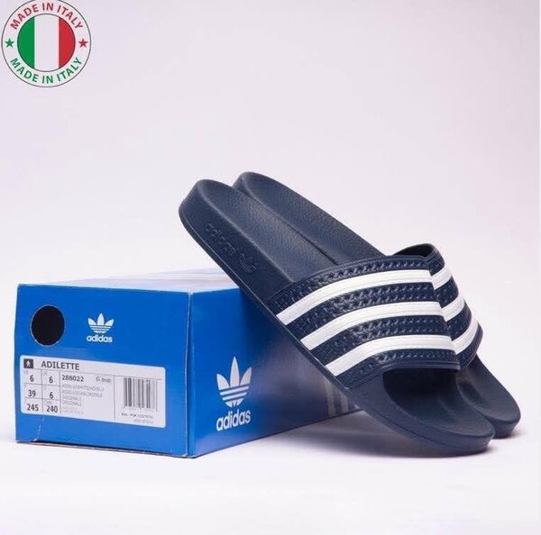 Claquettes Adidas Adilette Bleues