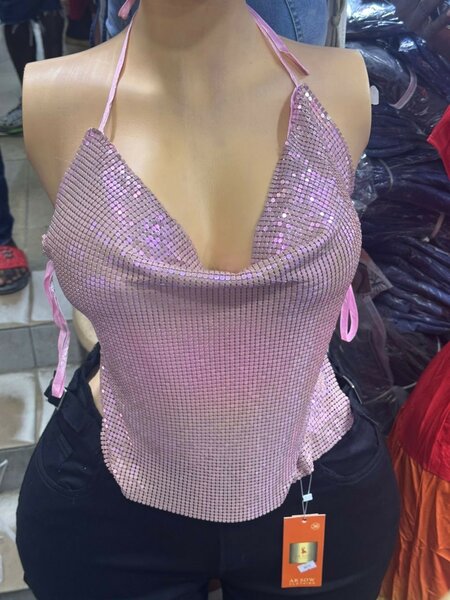 Haut dos nu scintillant