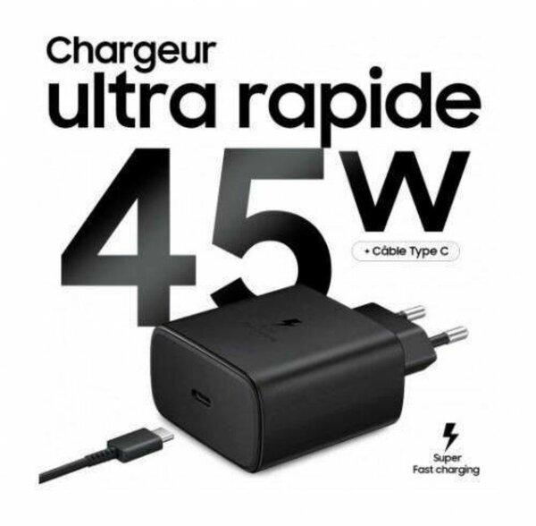 Chargeur rapide 45W USB-C
