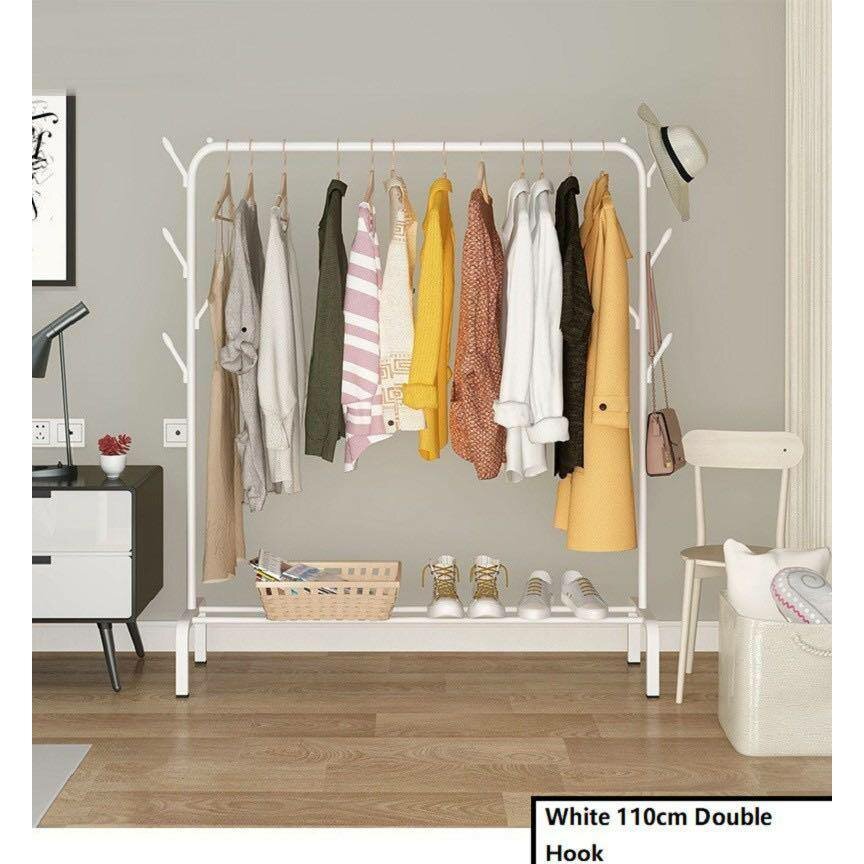 Windproof Single Pole Cloth Hanger