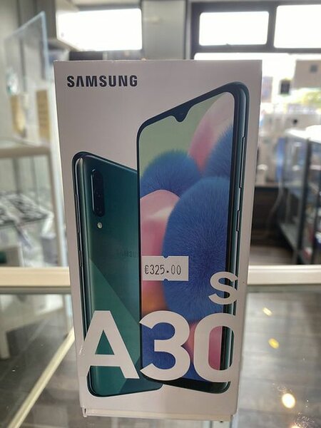 Galaxy A30s 64gb dual sim fresh in box 5000mAh capacity all