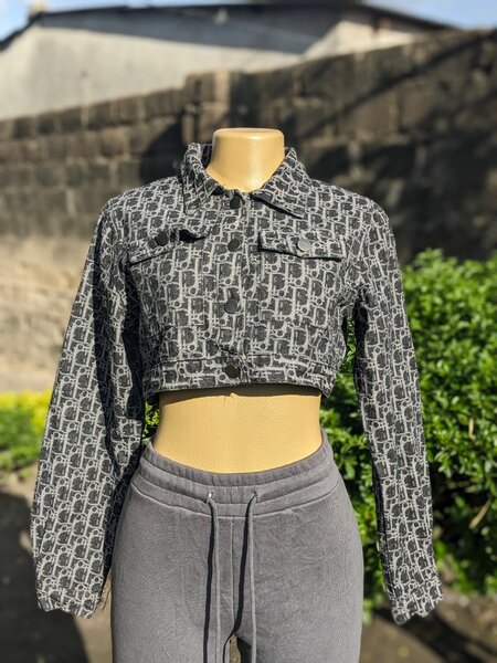 Dior jean top & Flared pants