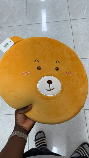 Coussin Ours Peluche Doux