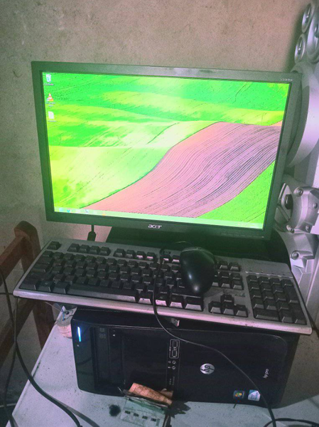 Hp desktop computer full set