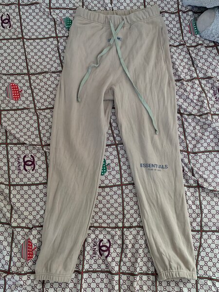 Pantalon de jogging beige élégant