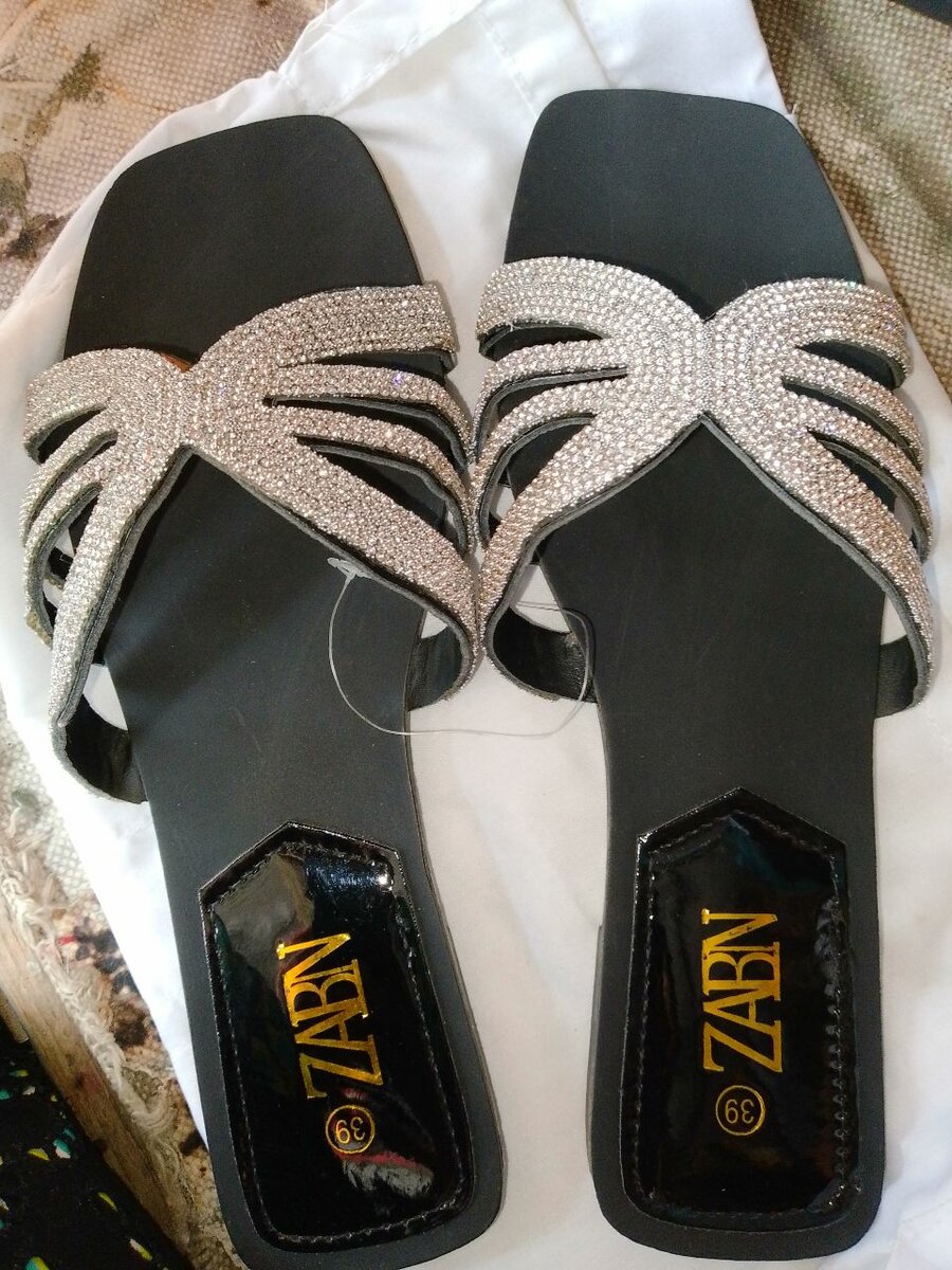 Sandales élégantes femmes strass