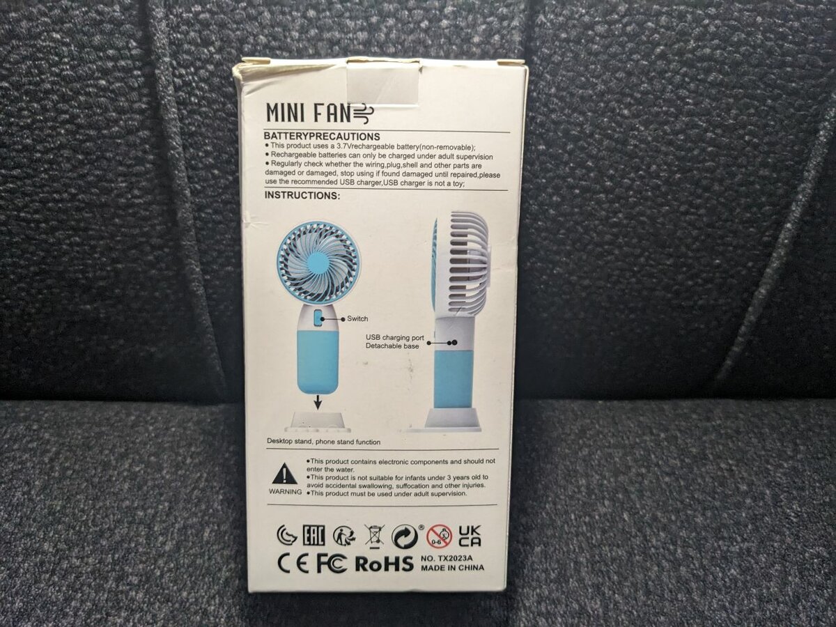 Portable hand Fan