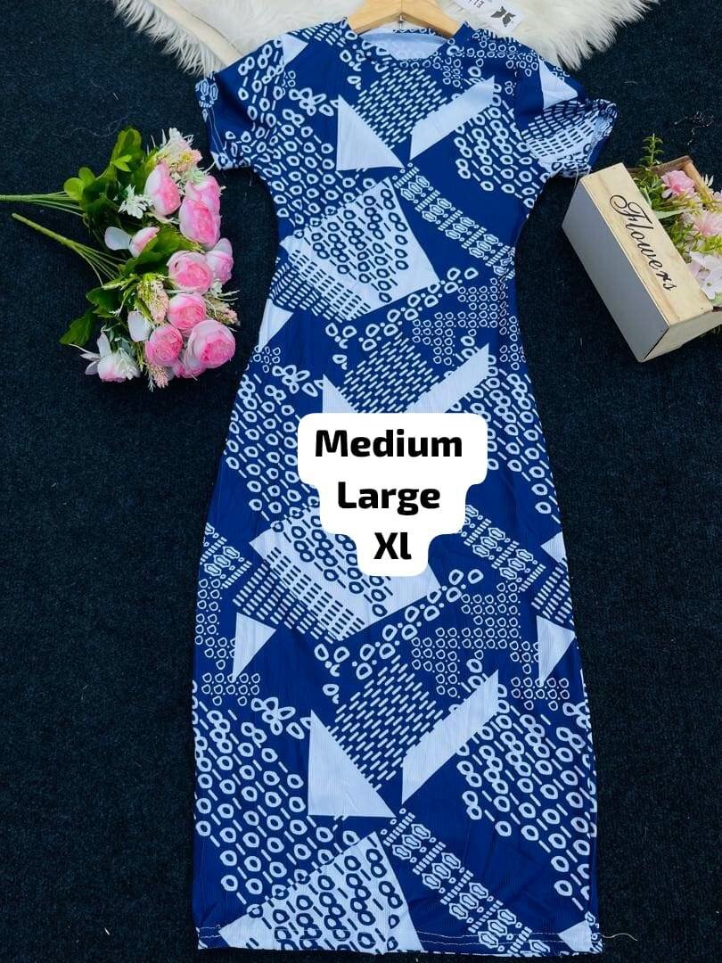 Straight bodycorn dress