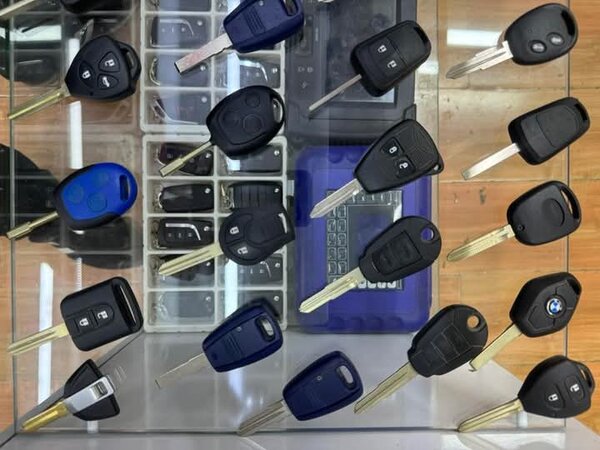 Spare keys and new key