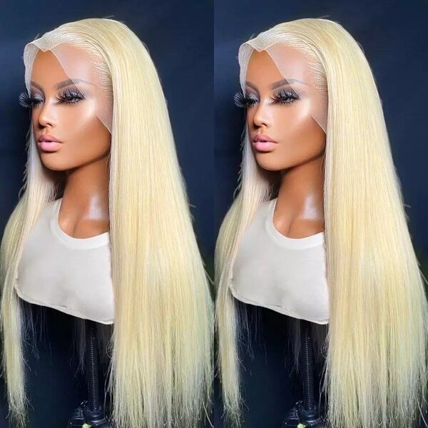 Perruque blonde lace front hd