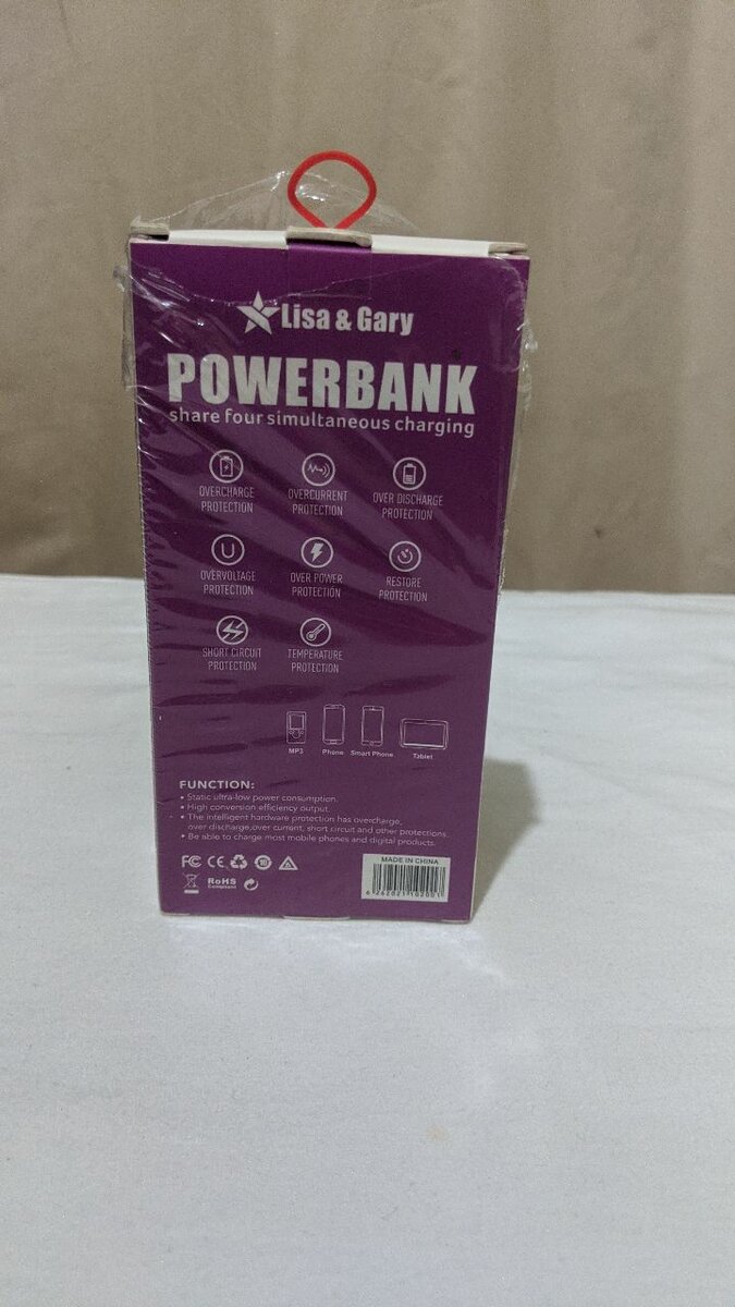 VERY PORTABLE POWER BANK LISA & GARY  10,000mAh  VERY POWERF