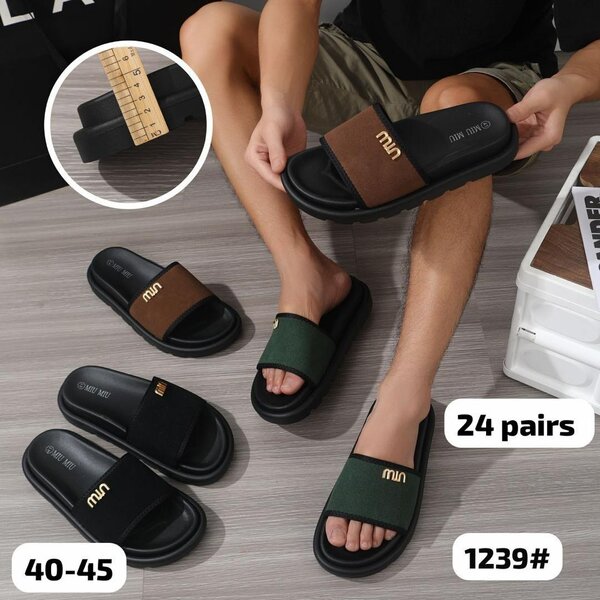 Claquettes modernes pour homme