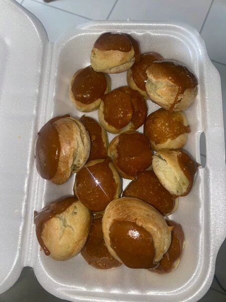 Choux à la crème caramel