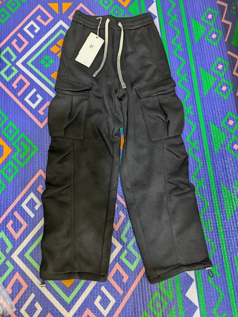 Pantalons cargo en molleton pour hommes