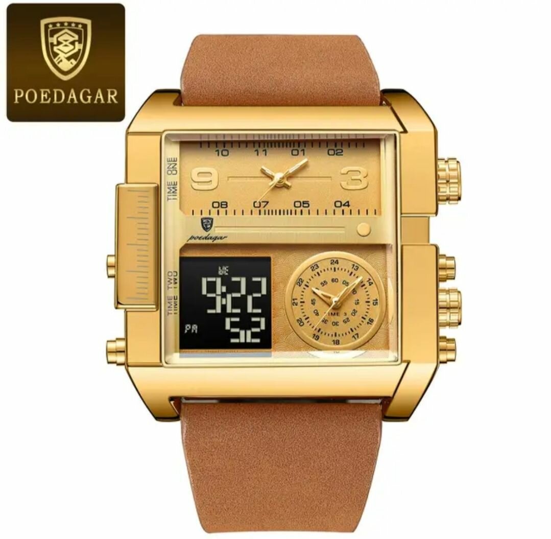 Montre POEDAGAR Homme Élégante