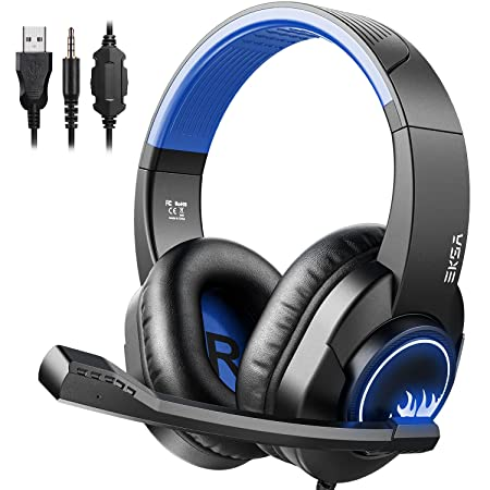 EKSA T8 Stereo Gaming Headset For PC