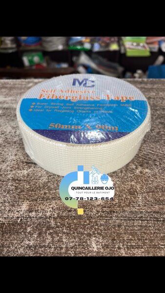 Ruban à fibre de verre pour joint de placo