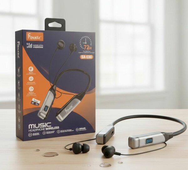 Fsaudz Écouteurs à crochet Bluetooth 5.4