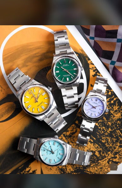 Montres Bracelet Acier Multicolores
