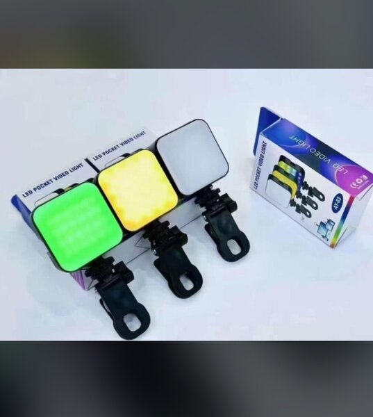 Lumière vidéo LED portable