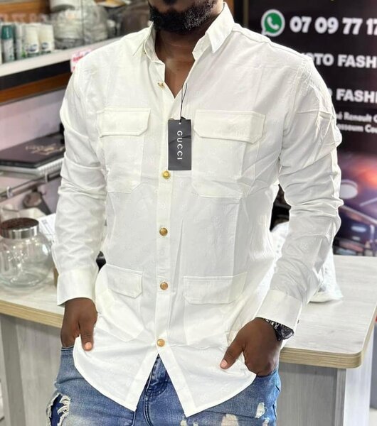 CHIC CHEMISE DE TRÈS BONNE  MATIÈRE COTON