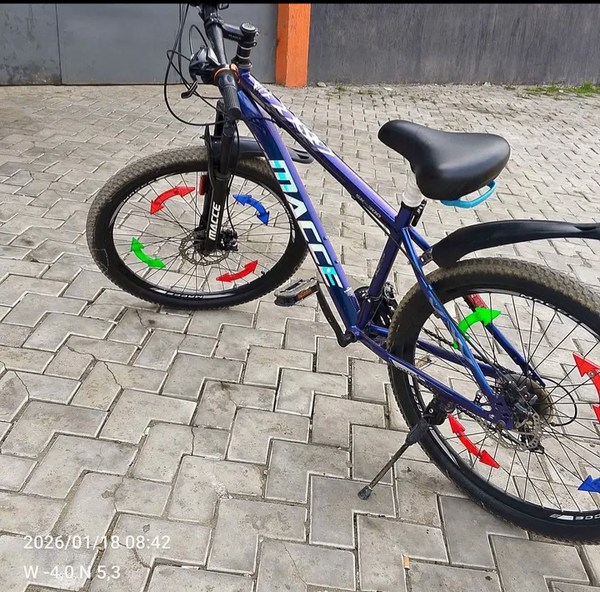 Vélo tout-terrain MACCE robuste