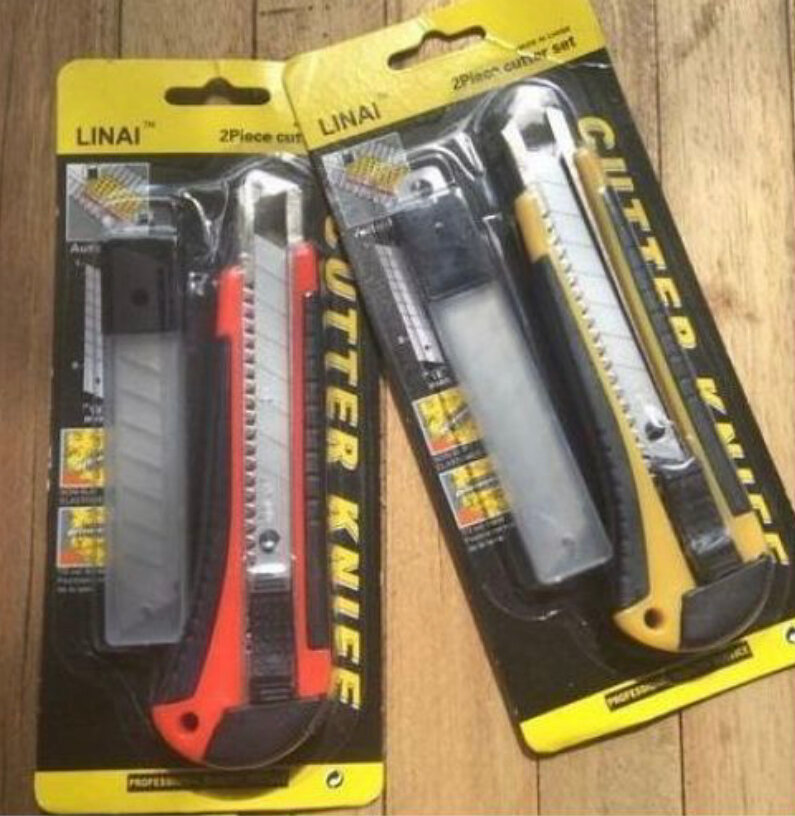 Cutter + paquet de lames échan