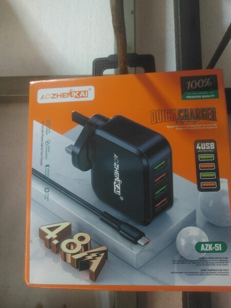 4 way heavy duty charger