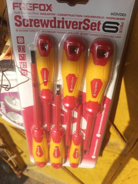 Jeu de tournevis 6 pièces