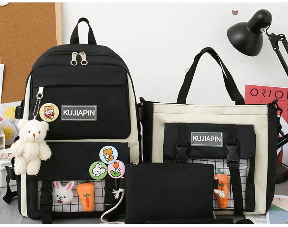 SPACIOUS STUDENT BACKPACK (4-IN-1)