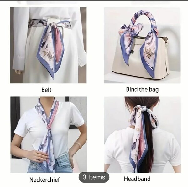 Multipurpose Silk Scarf
