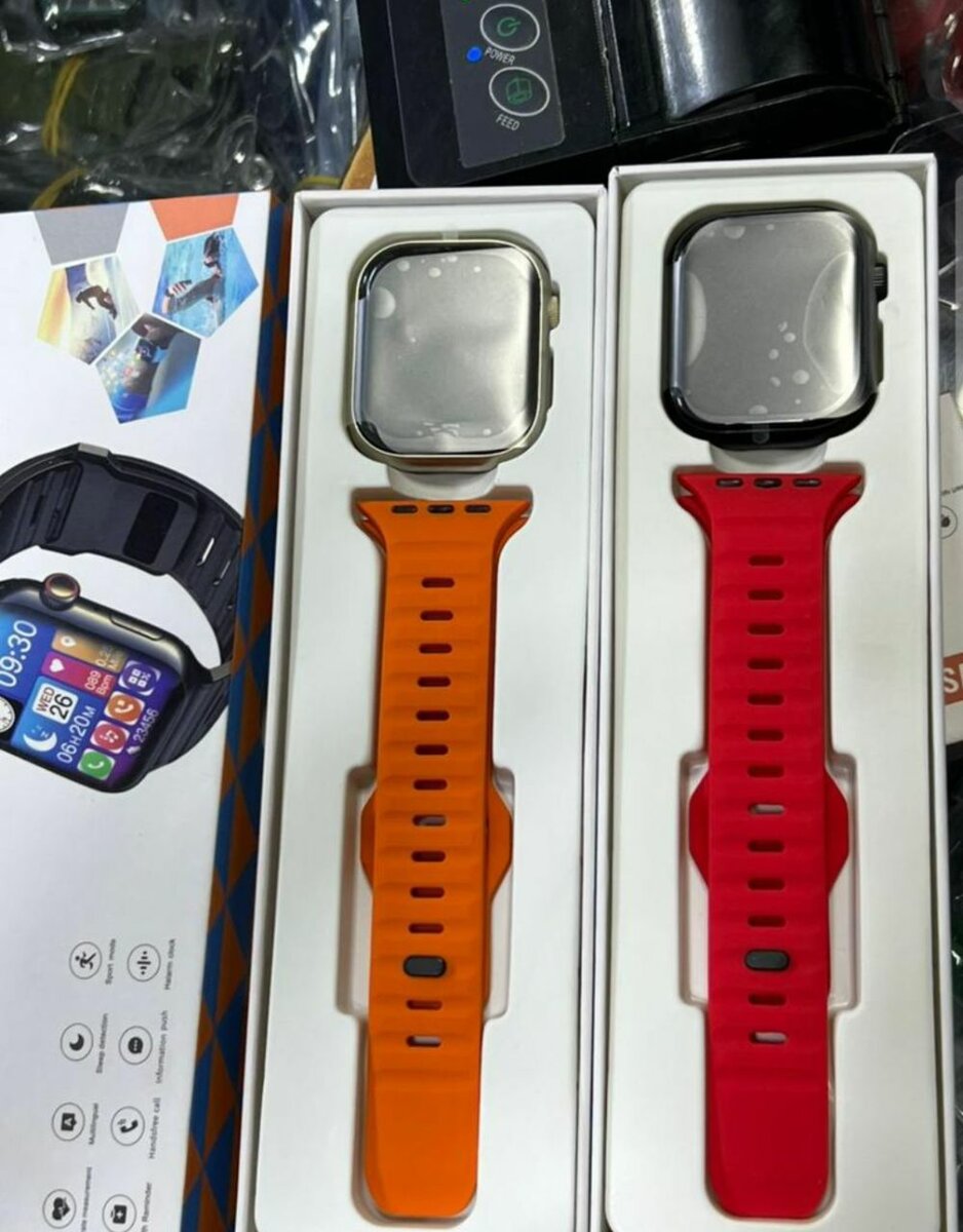 Montres intelligentes colorées