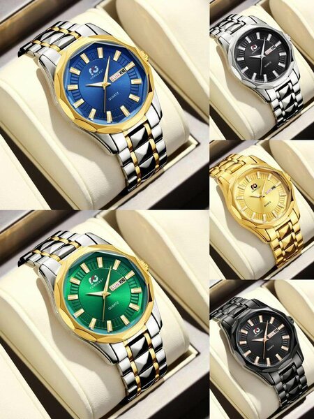 Montres Élegantes en Acier Inoxydable