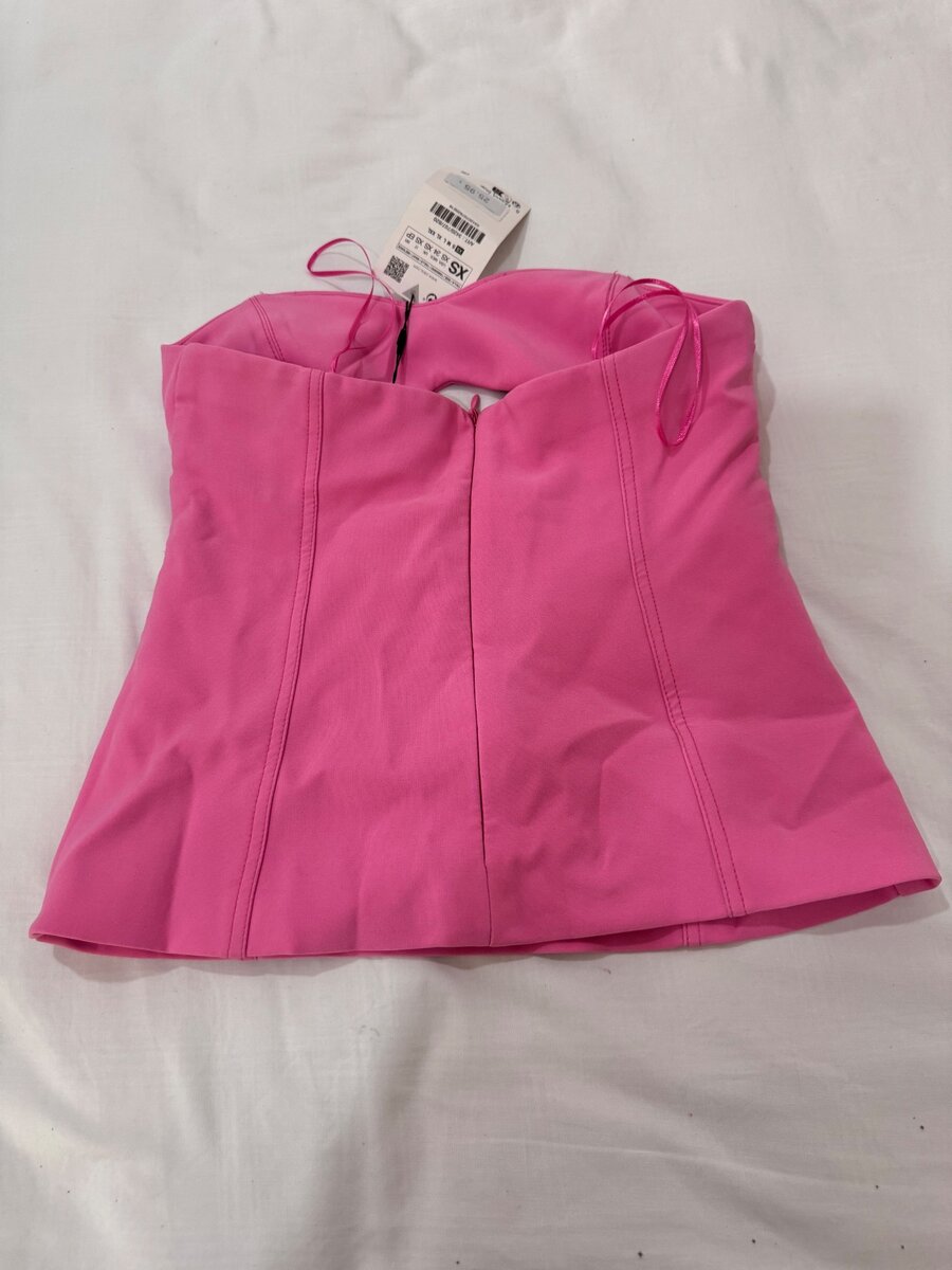Zara bustier top