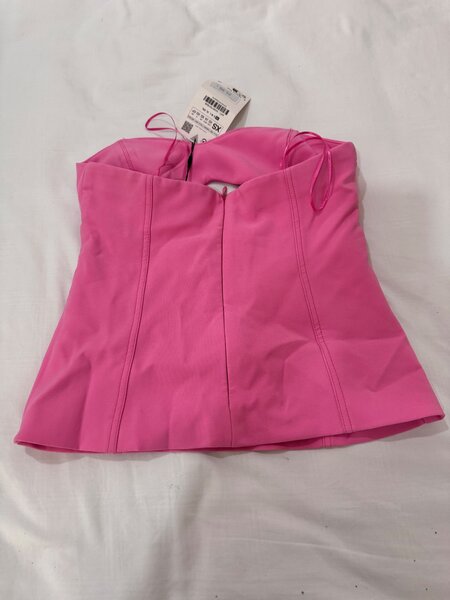 Zara bustier top