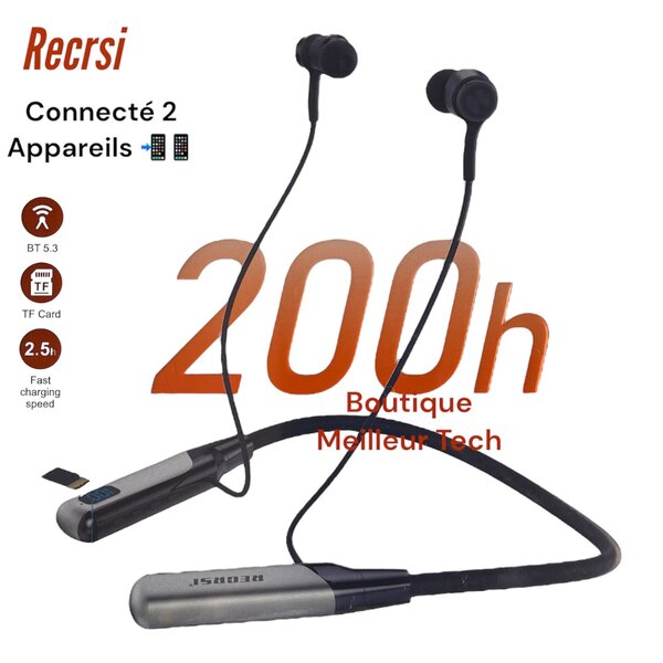 Écouteurs Bluetoot Cou 2 phone