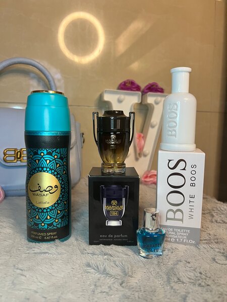 Parfum pour homme BOOS WHITE et Paco Rabanne