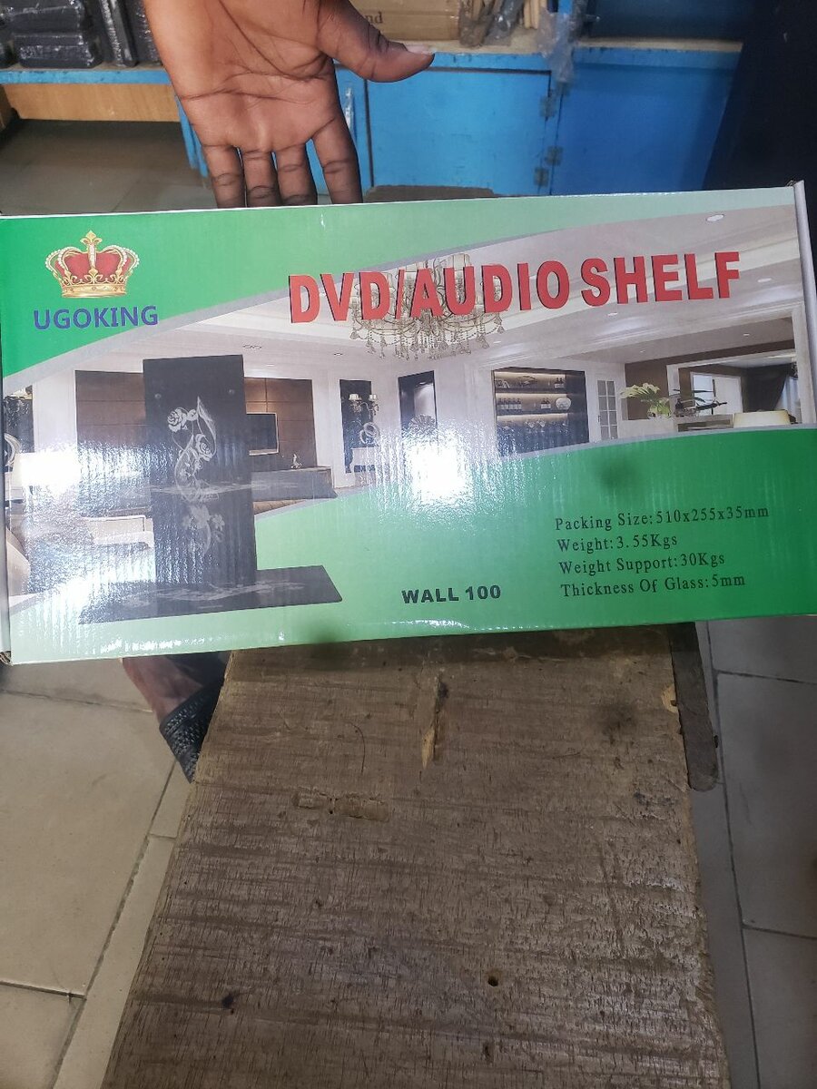 UGOKING DVD Audio Shelf